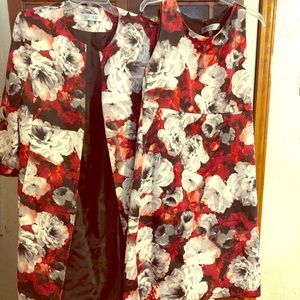 Sheath dress and jacket